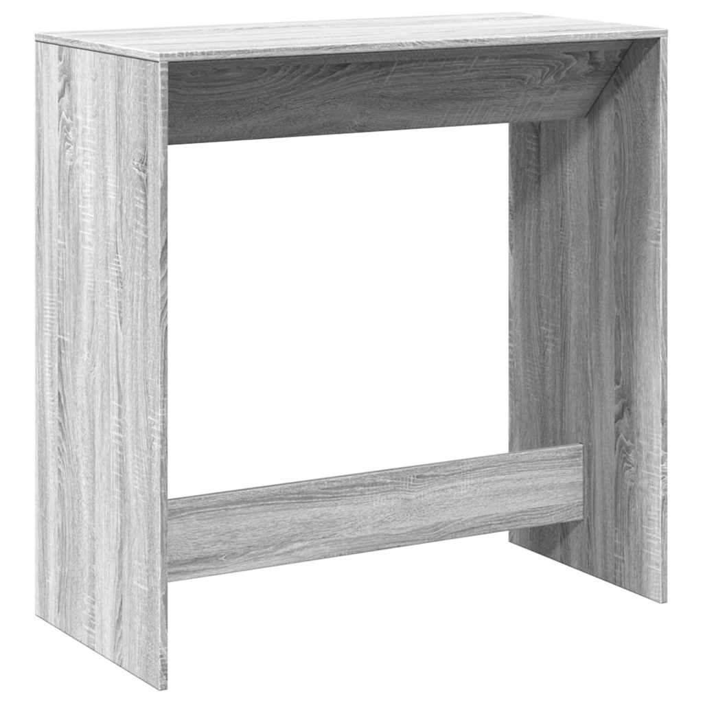 Barbord Grå Sonoma Eik 102X50X103,5 Cm Konstruert Tre
