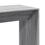 Barbord Grå Sonoma Eik 102X50X103,5 Cm Konstruert Tre