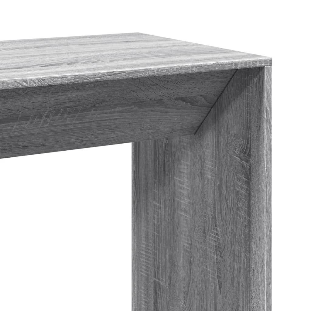Barbord Grå Sonoma Eik 102X50X103,5 Cm Konstruert Tre