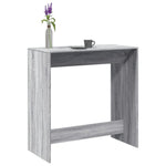 Barbord Grå Sonoma Eik 102X50X103,5 Cm Konstruert Tre