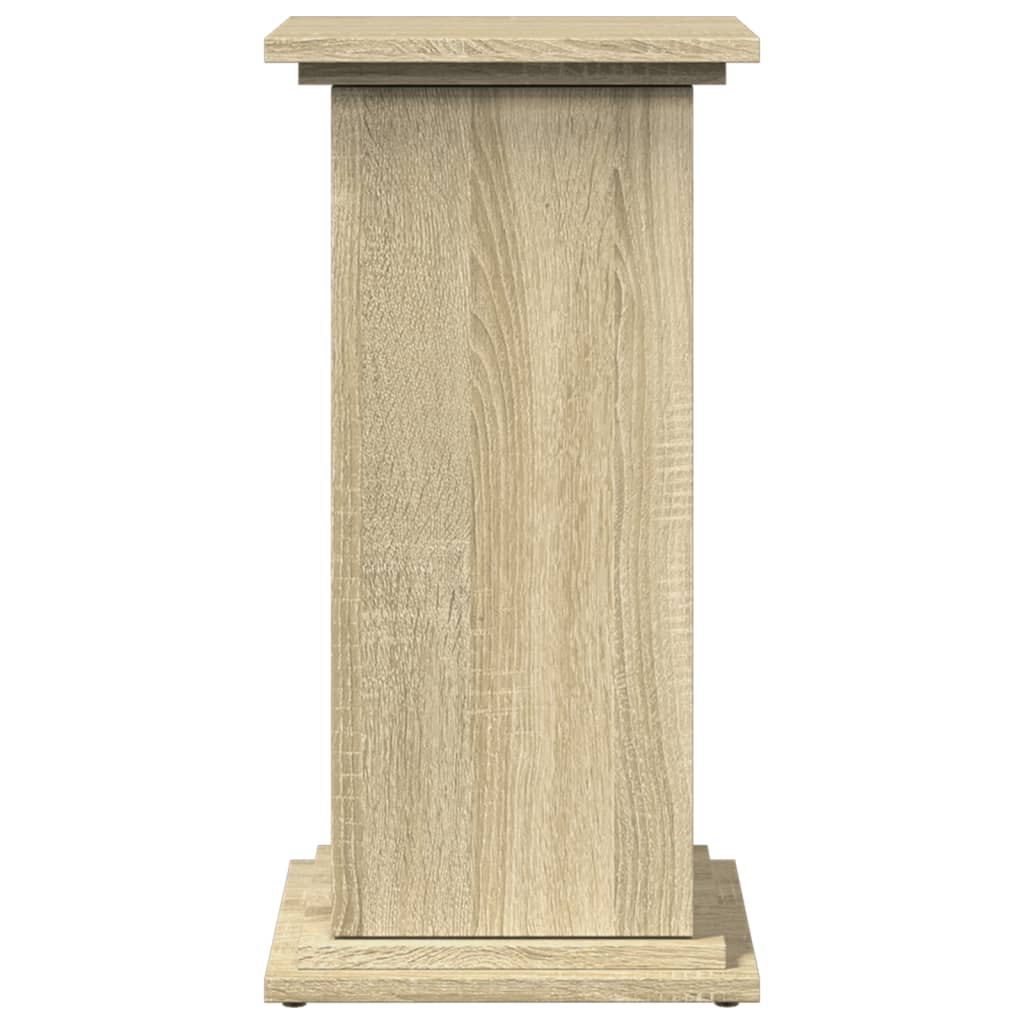 Pidestall Med Oppbevaring Sonoma Eik 31X30X60 Cm Konstruert Tre