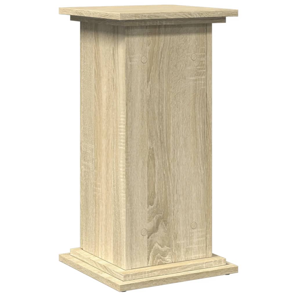 Pidestall Med Oppbevaring Sonoma Eik 31X30X60 Cm Konstruert Tre