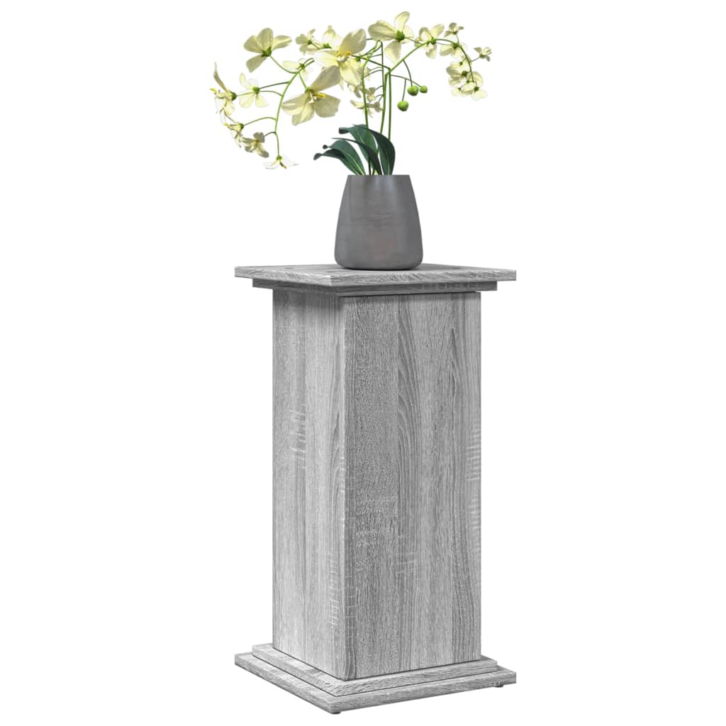 Skjermhylle Oppbevaring Grå Sonoma 31X30X60 Cm Konstruert Tre