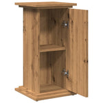 Pidestall Med Oppbevaring Hvit 31X30X60 Cm Konstruert Tre
