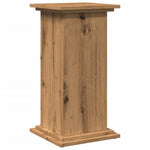 Pidestall Med Oppbevaring Hvit 31X30X60 Cm Konstruert Tre