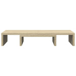 Skjermstativ Justerbar Sonoma Eik 60X24X10,5 Cm Konstruert Tre