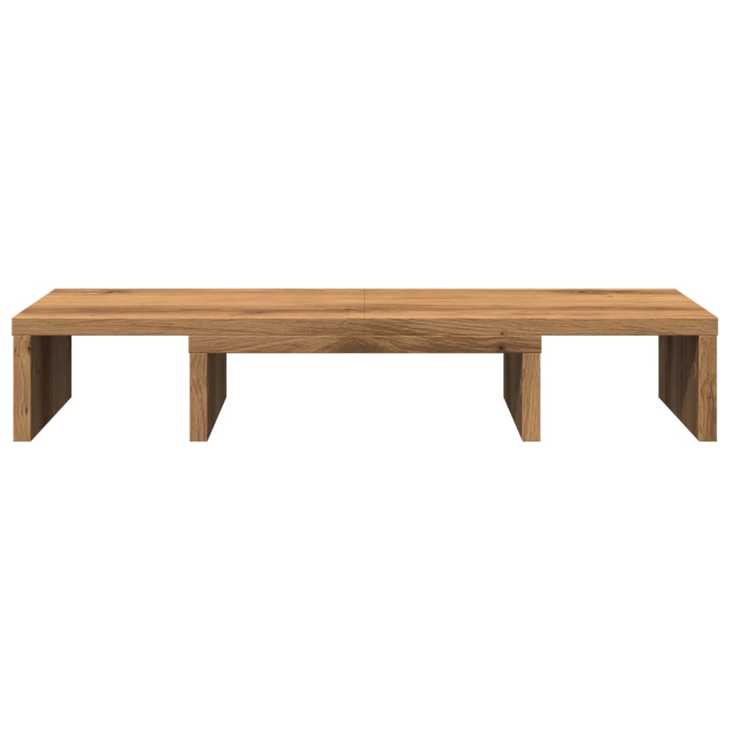 Skjermstativ Justerbar Artisan Eik 60X24X10,5 Cm Konstruert Tre