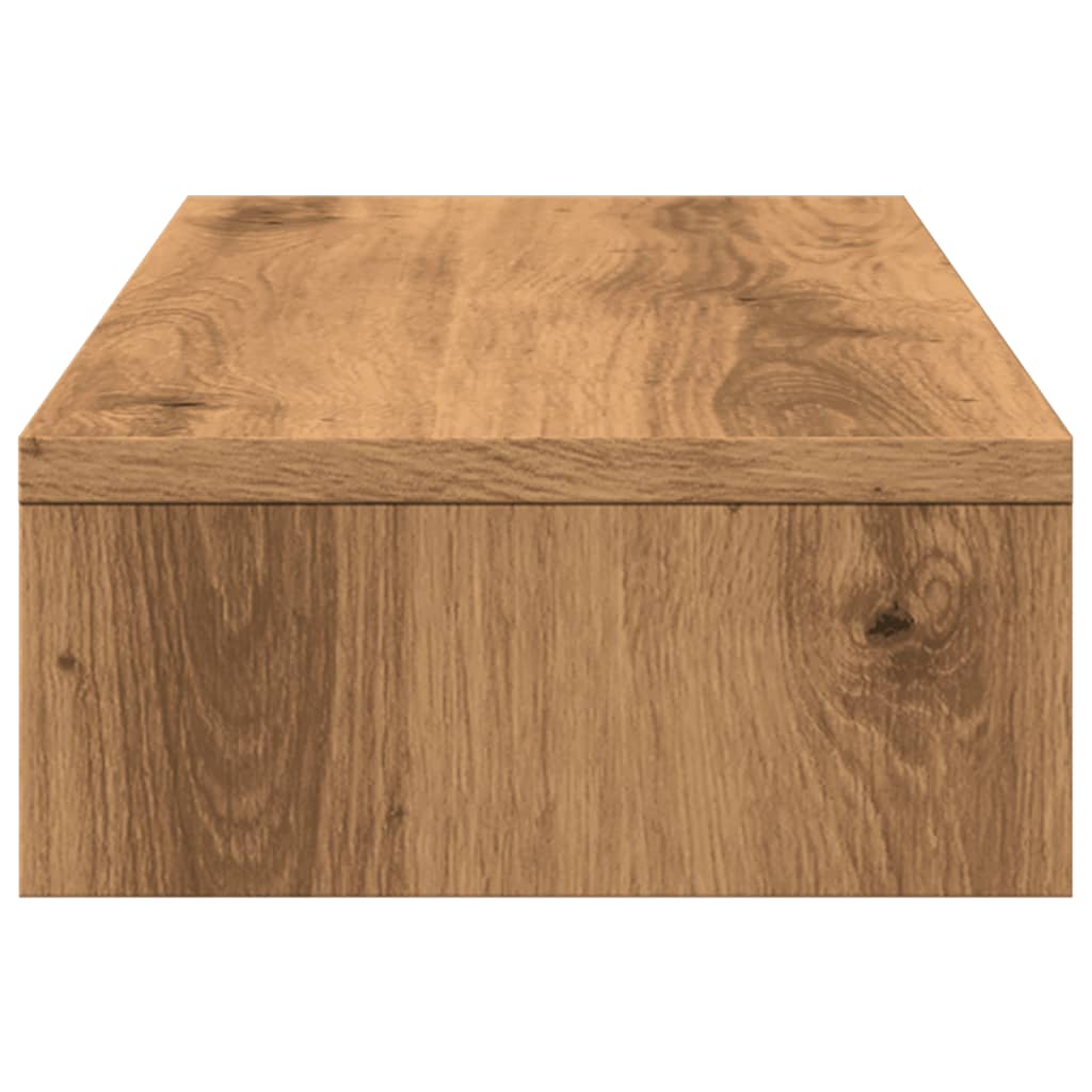 Skjermstativ Justerbar Artisan Eik 60X24X10,5 Cm Konstruert Tre