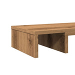 Skjermstativ Justerbar Artisan Eik 60X24X10,5 Cm Konstruert Tre