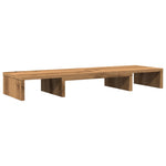 Skjermstativ Justerbar Artisan Eik 80X24X10,5 Cm Konstruert Tre