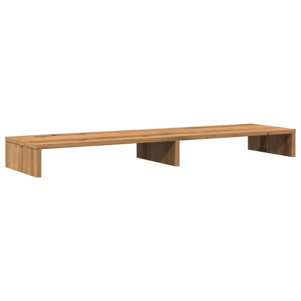 Skjermstativ Artisan Eik 100X27X10 Cm Konstruert Tre