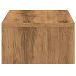 Skjermstativ Med Skuffer Artisan Eik 50X27X15 Cm Konstruert Tre