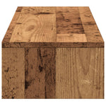 Skjermstativ Med Skuffer Gammelt Tre 100X27X15Cm Konstruert Tre