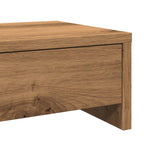 Skjermstativ Med Skuffer Artisan Eik 100X27X15Cm Konstruert Tre
