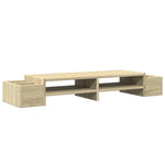 Skjermhylle Oppbevaring Sonoma Eik 100X27X15 Cm Konstruert Tre