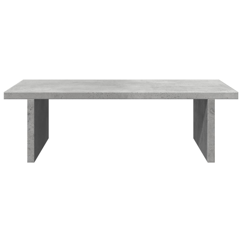 Skjermhylle Betonggrå 50X27X15 Cm Konstruert Tre