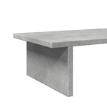 Skjermhylle Betonggrå 50X27X15 Cm Konstruert Tre