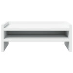 Skjermstativ Hvit 42X24X16 Cm Konstruert Tre