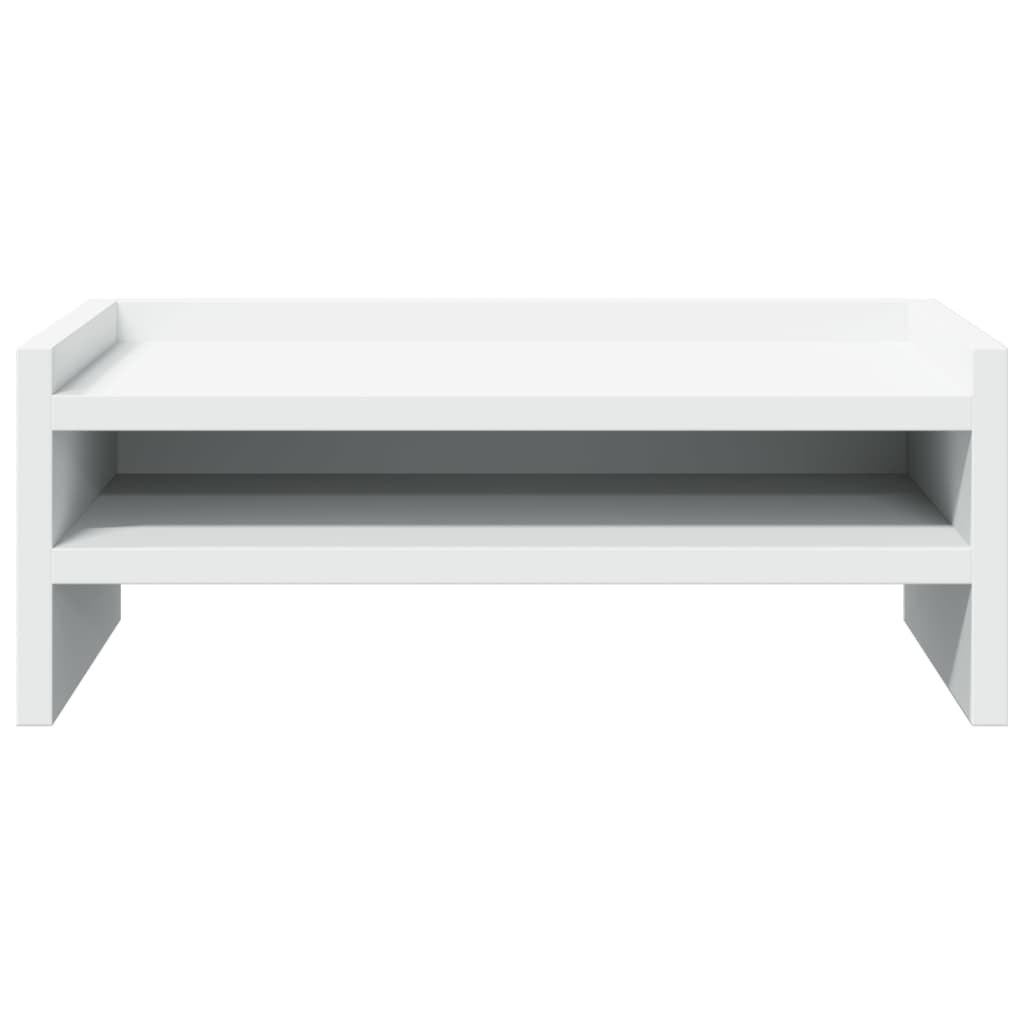 Skjermstativ Hvit 42X24X16 Cm Konstruert Tre