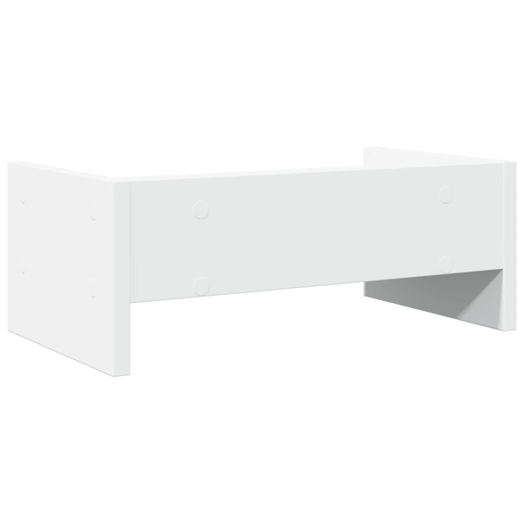 Skjermstativ Hvit 42X24X16 Cm Konstruert Tre