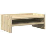 Skjermstativ Sonoma Eik 42X24X16 Cm Konstruert Tre
