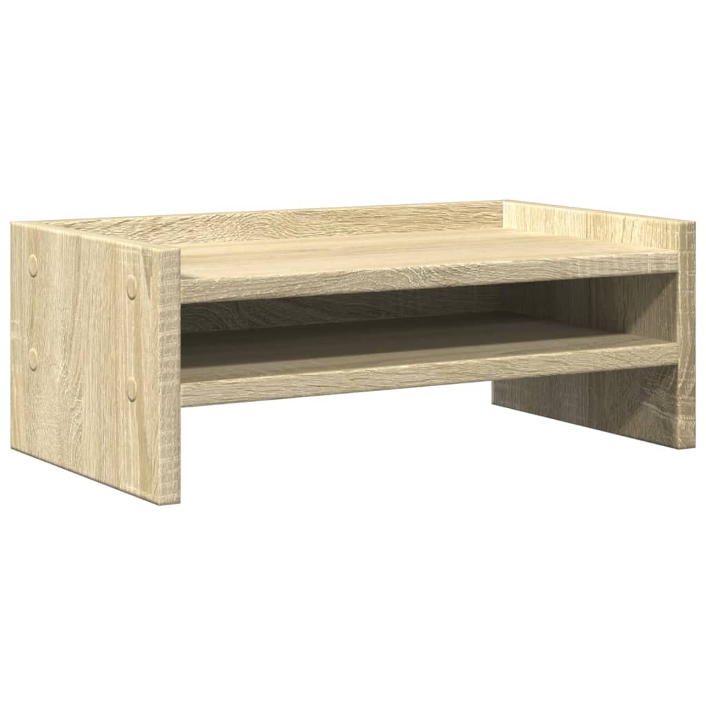 Skjermstativ Sonoma Eik 42X24X16 Cm Konstruert Tre