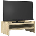 Skjermstativ Sonoma Eik 42X24X16 Cm Konstruert Tre