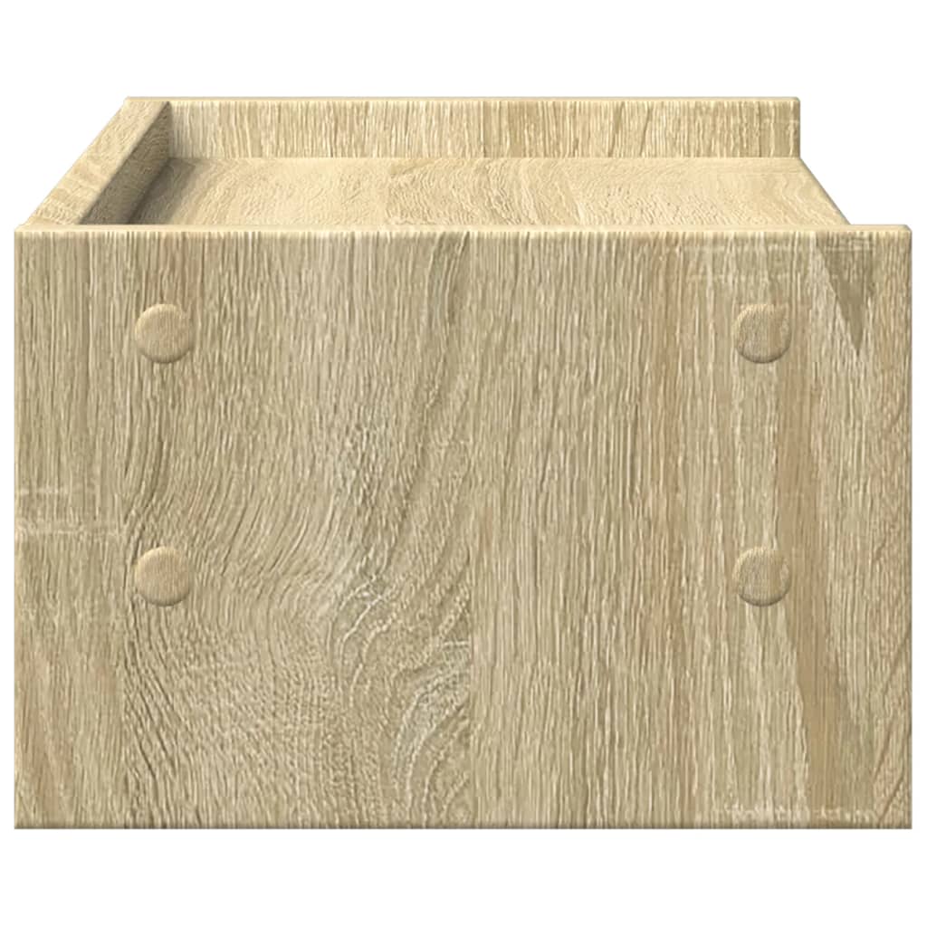 Skjermstativ Sonoma Eik 42X24X16 Cm Konstruert Tre