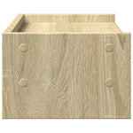 Skjermstativ Sonoma Eik 42X24X16 Cm Konstruert Tre
