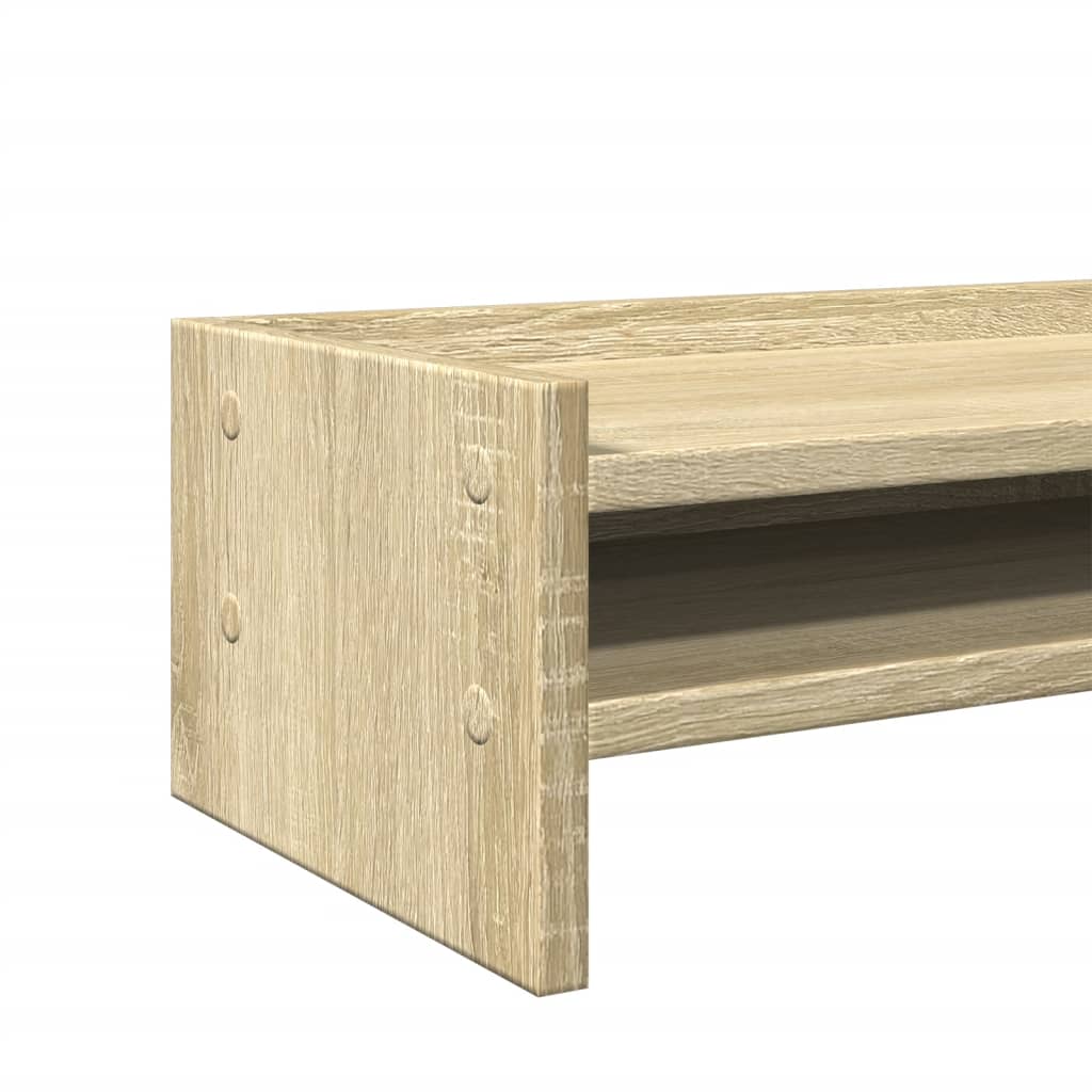 Skjermstativ Sonoma Eik 42X24X16 Cm Konstruert Tre