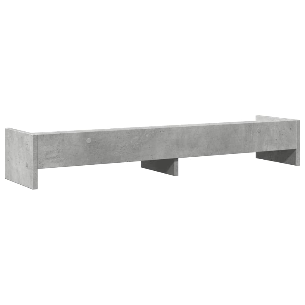 Skjermstativ Betonggrå 100X24X16 Cm Konstruert Tre