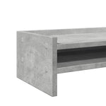 Skjermstativ Betonggrå 100X24X16 Cm Konstruert Tre
