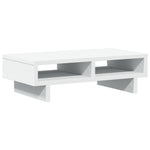 Skjermstativ Hvit 50X27X15 Cm Konstruert Tre