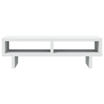 Skjermstativ Hvit 50X27X15 Cm Konstruert Tre