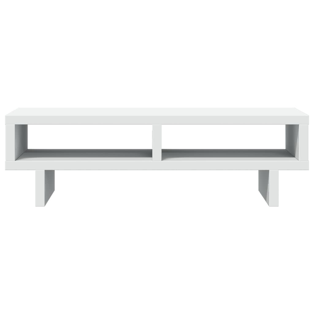 Skjermstativ Hvit 50X27X15 Cm Konstruert Tre