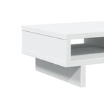 Skjermstativ Hvit 50X27X15 Cm Konstruert Tre