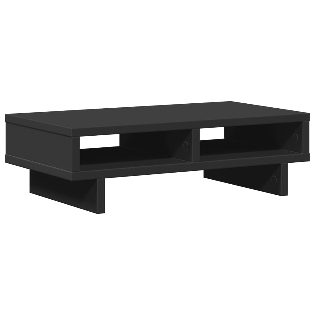 Skjermstativ Svart 50X27X15 Cm Konstruert Tre