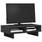 Skjermstativ Svart 50X27X15 Cm Konstruert Tre