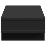 Skjermstativ Svart 50X27X15 Cm Konstruert Tre