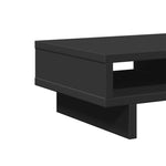 Skjermstativ Svart 50X27X15 Cm Konstruert Tre