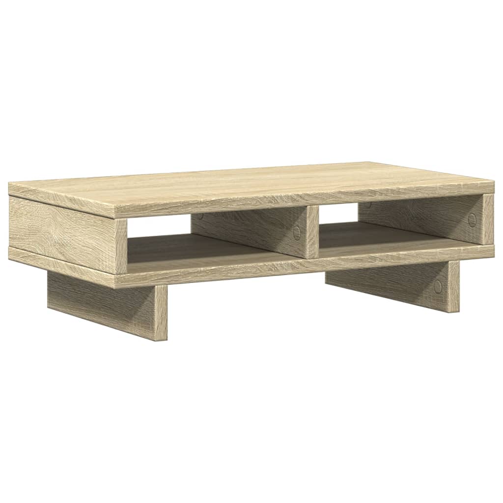 Skjermstativ Sonoma Eik 50X27X15 Cm Konstruert Tre