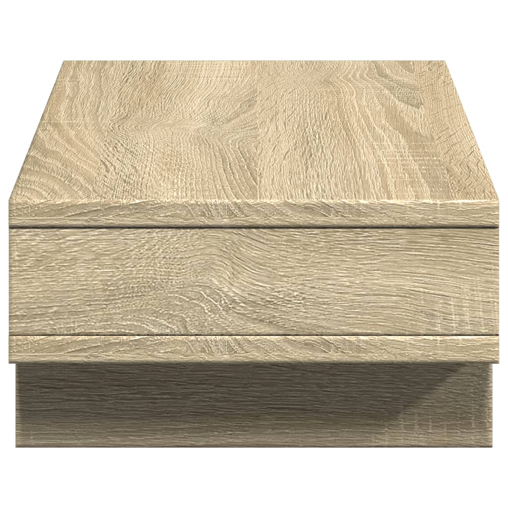 Skjermstativ Sonoma Eik 50X27X15 Cm Konstruert Tre