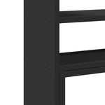Justerbar Skrivebordshylle Svart 40X17X41 Cm Konstruert Tre