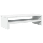 Skjermstativ Hvit 54X22X15 Cm Konstruert Tre