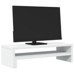 Skjermstativ Hvit 54X22X15 Cm Konstruert Tre