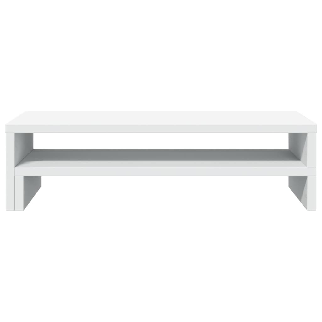 Skjermstativ Hvit 54X22X15 Cm Konstruert Tre