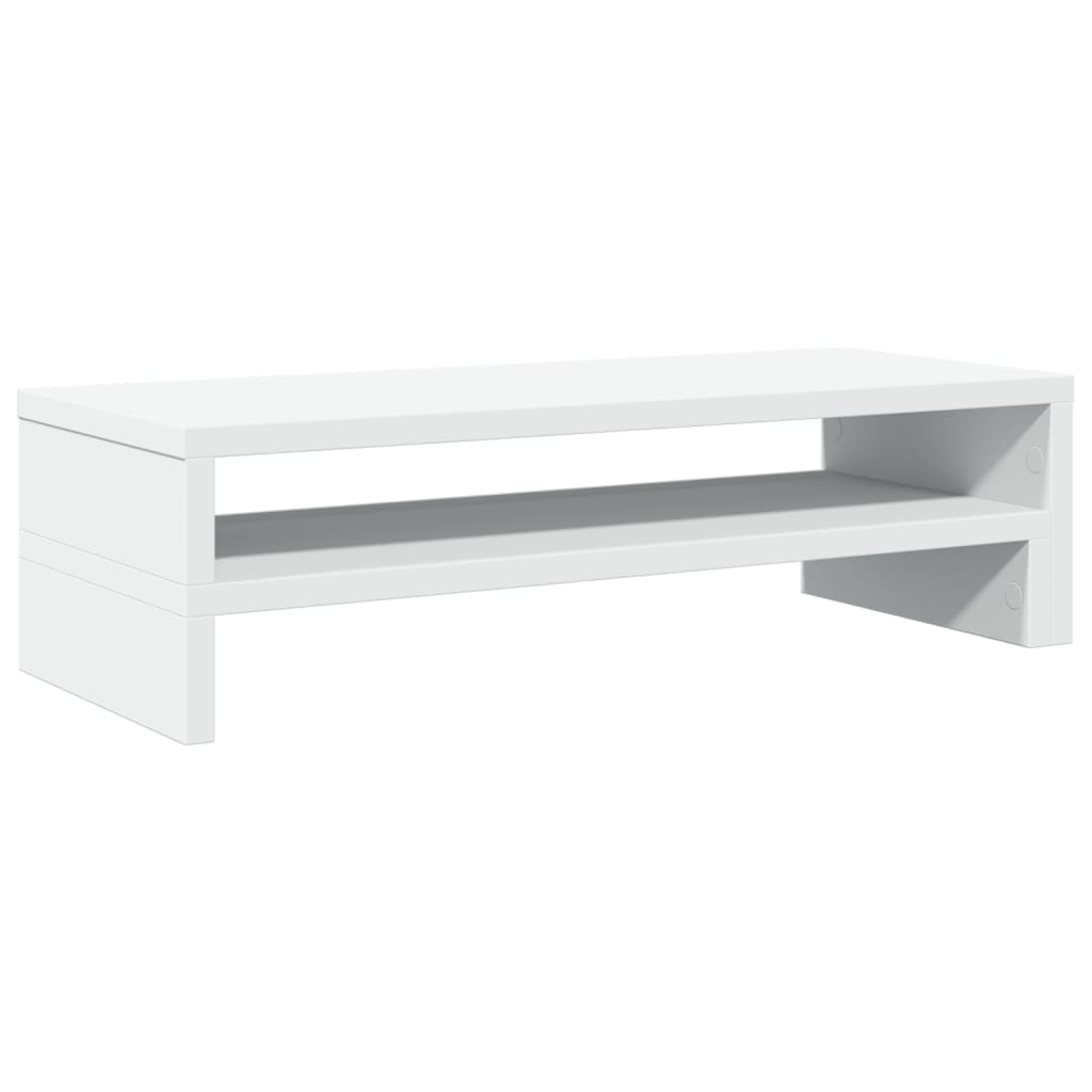 Skjermstativ Hvit 54X22X15 Cm Konstruert Tre