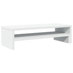 Skjermstativ Hvit 54X22X15 Cm Konstruert Tre