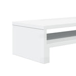 Skjermstativ Hvit 54X22X15 Cm Konstruert Tre