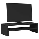 Skjermstativ Svart 54X22X15 Cm Konstruert Tre